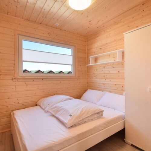 Domek drewniany 6-osobowy cały dom z klimatyzacją