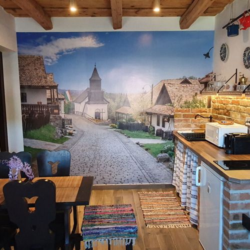 Apartament 4-osobowy z własną kuchnią z panoramą z 2 pomieszczeniami sypialnianymi