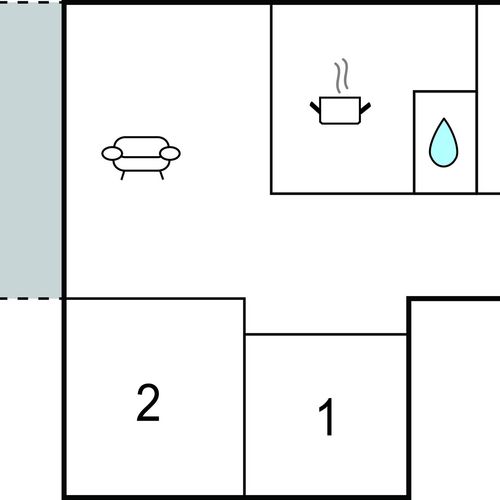 Apartman (jako celek) pro 4 os.