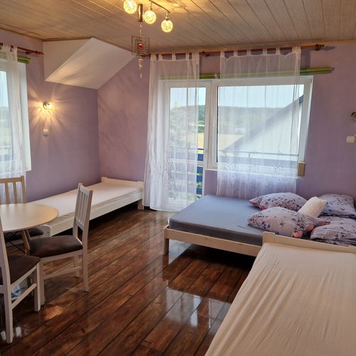 Pokój 4-osobowy na piętrze z balkonem