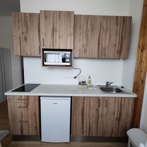 Apartament studio la etaj cu 1 camera pentru 2 pers.