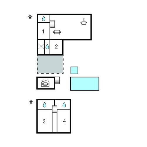 Domek letniskowy 8-osobowy 