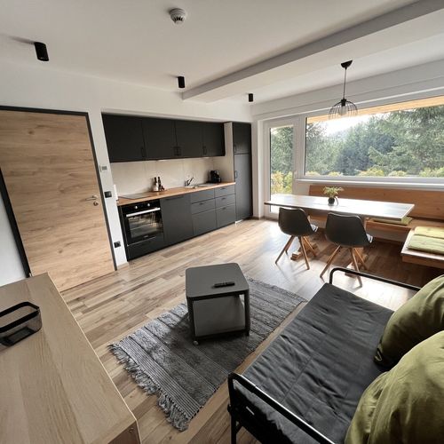 Apartament familial(ă) cu bucătărie proprie cu 1 camera pentru 2 pers.