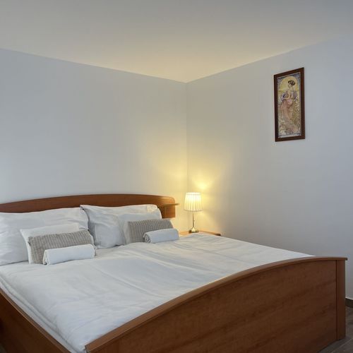 Family Apartman s manželskou postelí s 1 ložnicí přízemní (s možností přistýlky)