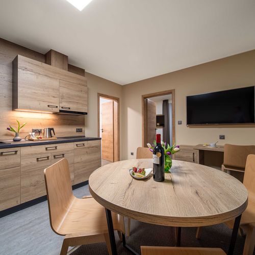 Deluxe  Apartman s manželskou postelí s 1 ložnicí (s možností přistýlky)