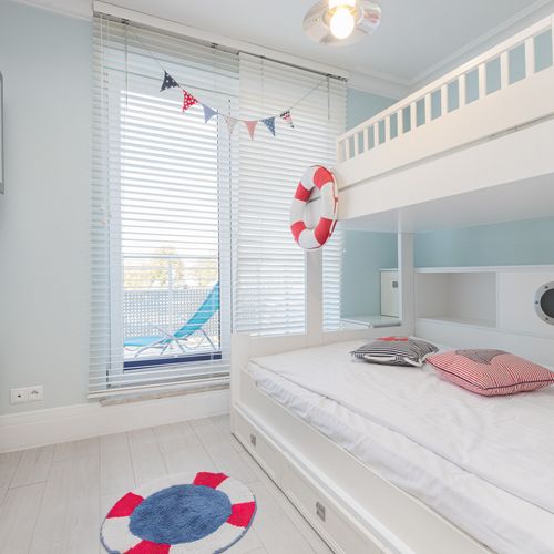 Apartament 6-osobowy z prysznicem cały dom z 3 pomieszczeniami sypialnianymi
