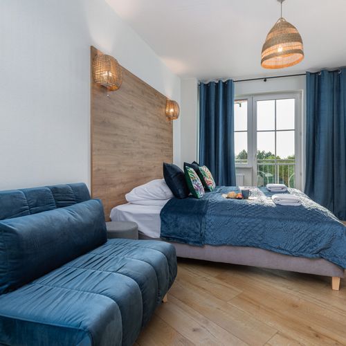 Apartament 4-osobowy z prysznicem cały dom z 1 pomieszczeniem sypialnianym