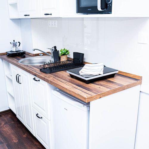 Premium Apartman s manželskou postelí s 1 ložnicí přízemní