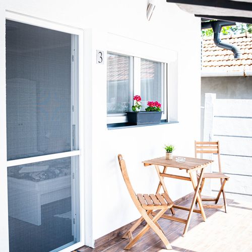 Deluxe Apartman s manželskou postelí s 1 ložnicí přízemní
