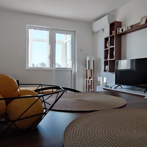 Business Apartman pro 4 os. se 2 ložnicemi s výhledem na park