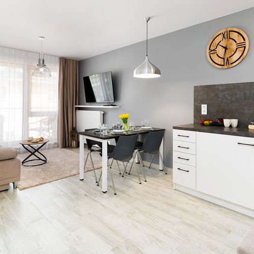 Apartament 4-osobowy z prysznicem z łazienką z 2 pomieszczeniami sypialnianymi