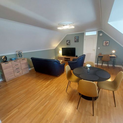 Apartament 2-osobowy Komfort z widokiem na miasto z 1 pomieszczeniem sypialnianym