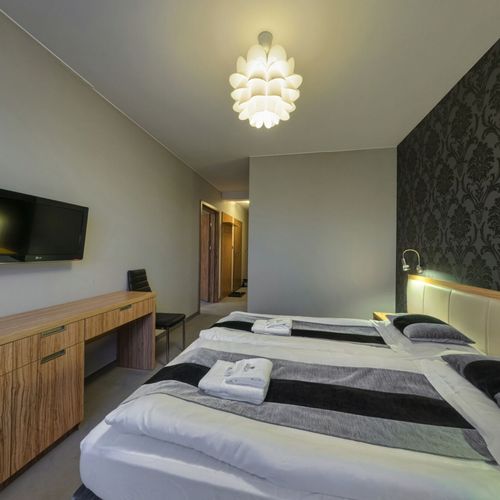 Apartament 4-osobowy z dostępem do ogrodu z widokiem na góry z 2 pomieszczeniami sypialnianymi