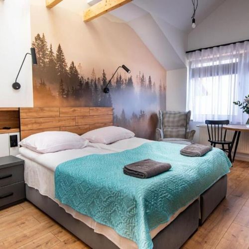 Apartament la etaj cu 1 camera pentru 5 pers.