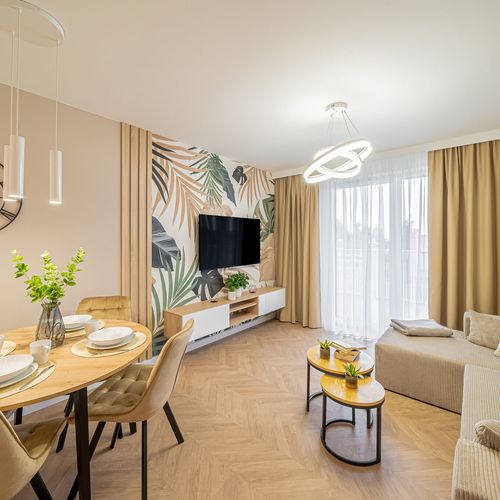 Apartament 4-osobowy na piętrze Przyjazny podróżom rodzinnym z 2 pomieszczeniami sypialnianymi