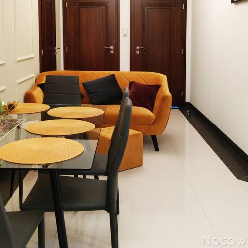 Apartament 4-osobowy z klimatyzacją z dostępem do ogrodu z 1 pomieszczeniem sypialnianym
