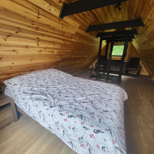 Domek letniskowy 4-osobowy z klimatyzacją z własną kuchnią