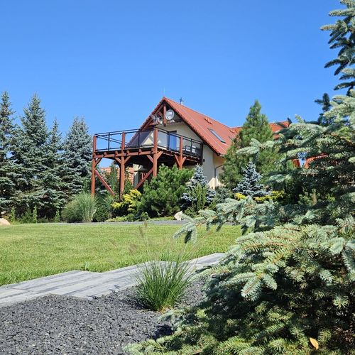 Apartament 2-osobowy z dostępem do ogrodu z widokiem na góry z 1 pomieszczeniem sypialnianym