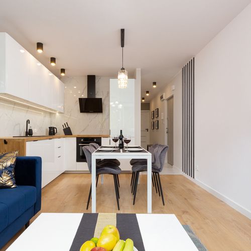 Apartament 6-osobowy z wanną cały dom z 3 pomieszczeniami sypialnianymi