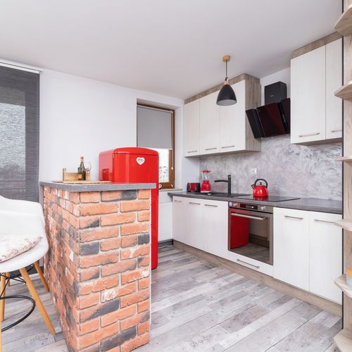 Apartament 4-osobowy z prysznicem cały dom z 2 pomieszczeniami sypialnianymi