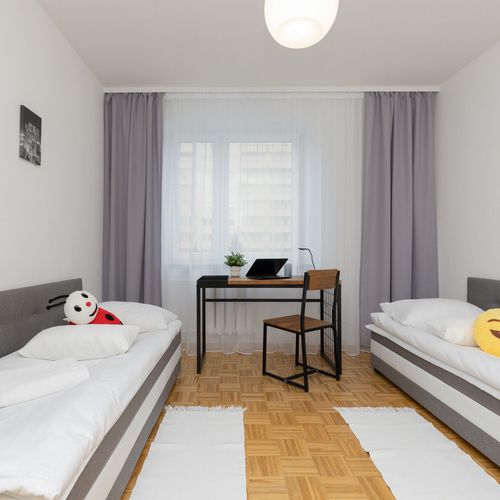 Apartament întreaga unitate cu duș cu 3 camere pentru 6 pers.
