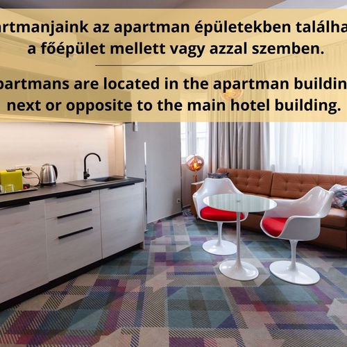 Apartament deluxe cu chicinetă proprie cu 2 camere pentru 4 pers.