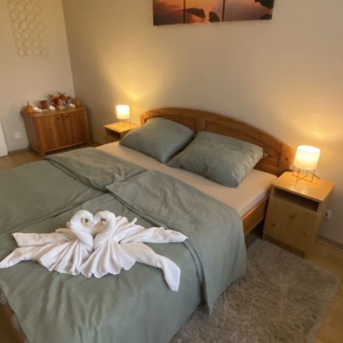 Apartament cu aer condiționat cu panoramă cu 2 camere pentru 4 pers.