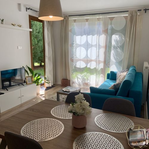 Apartament 4-osobowy Superior z widokiem na ogród z 2 pomieszczeniami sypialnianymi