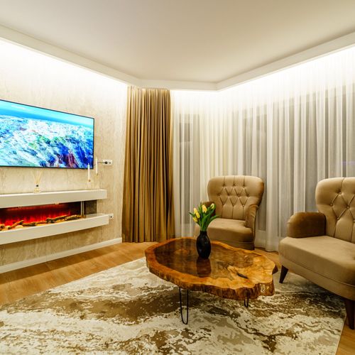 Apartament privilege la etaj cu 2 camere pentru 3 pers.