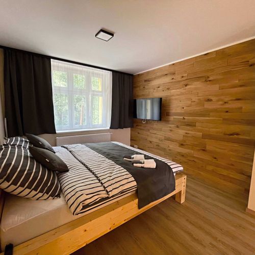 Apartman se sprchou s vlastní kuchyňkou pro 2 os. (s možností přistýlky)