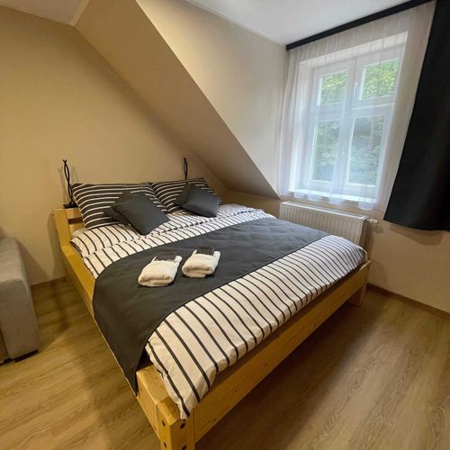 Apartman se sprchou s vlastní kuchyňkou pro 2 os. (s možností přistýlky)