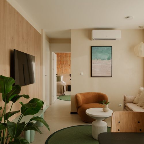 Apartament 4-osobowy Romantyczny Deluxe z 2 pomieszczeniami sypialnianymi