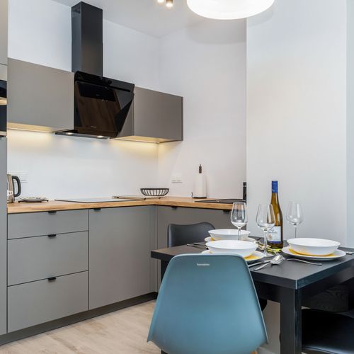 Apartament 4-osobowy z prysznicem cały dom z 2 pomieszczeniami sypialnianymi