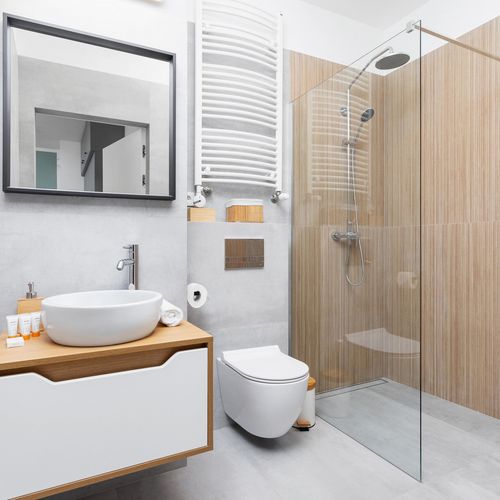 Apartament 4-osobowy z prysznicem cały dom z 2 pomieszczeniami sypialnianymi