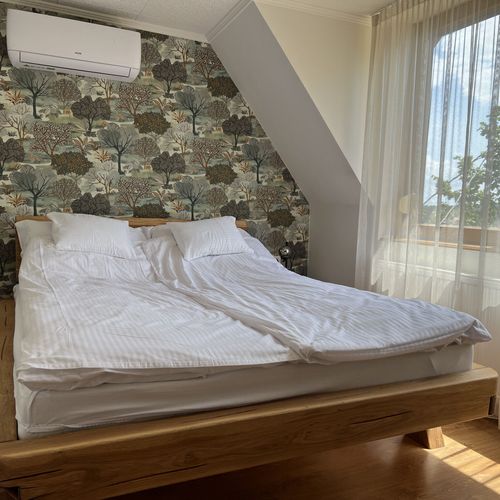 Casă de vacanță cu grădină cu vedere spre grădină pentru 6 pers. (se inchirieaza doar integral)