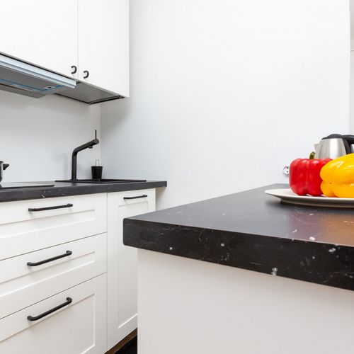 Apartament întreaga unitate cu duș cu 1 camera pentru 4 pers.