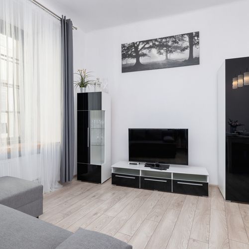 Apartament 6-osobowy z wanną cały dom z 3 pomieszczeniami sypialnianymi