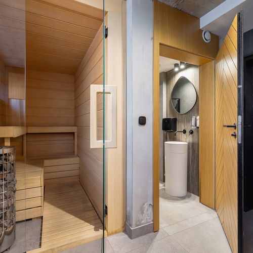 Apartament 6-osobowy z prysznicem cały dom z 2 pomieszczeniami sypialnianymi