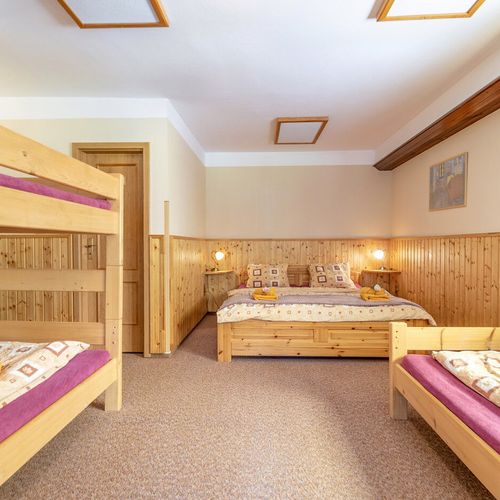 Apartman s vlastní kuchyňkou pro 5 os. s 1 ložnicí s výhledem na hory