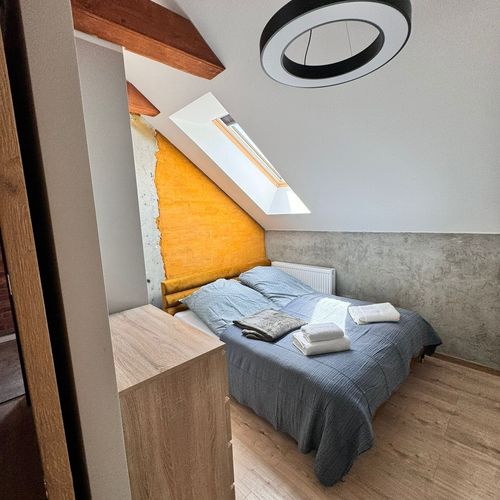 Apartament 4-osobowy na piętrze z klimatyzacją z 1 pomieszczeniem sypialnianym