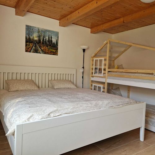 Apartman s privátní koupelnou mimo apartmán  pro 4 os.