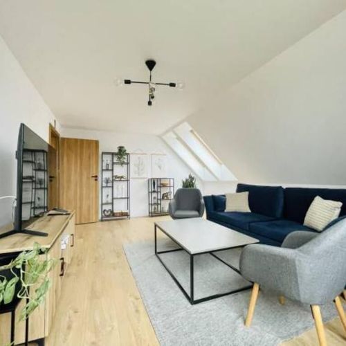 Apartament design la etaj cu 3 camere pentru 6 pers.