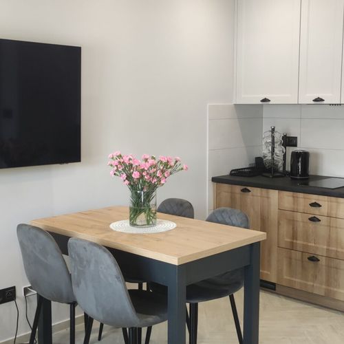 Apartament 4-osobowy Family z tarasem z 2 pomieszczeniami sypialnianymi