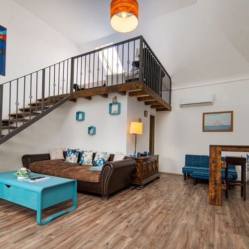 Queen Apartman s klimatizací s manželskou postelí s 1 ložnicí