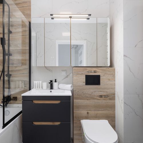 Apartament 6-osobowy z wanną cały dom z 3 pomieszczeniami sypialnianymi