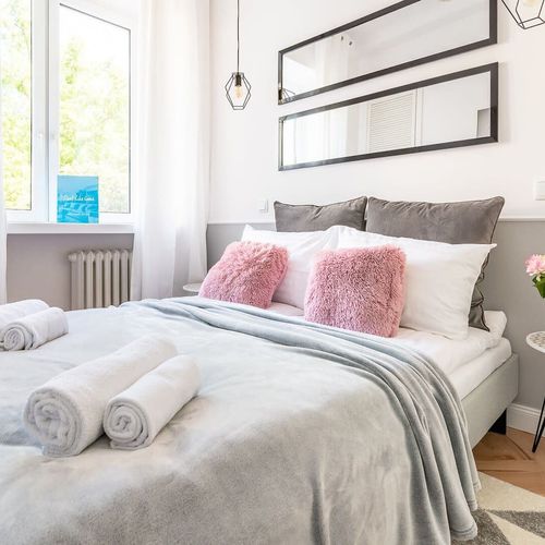 Apartament 6-osobowy z prysznicem cały dom z 3 pomieszczeniami sypialnianymi