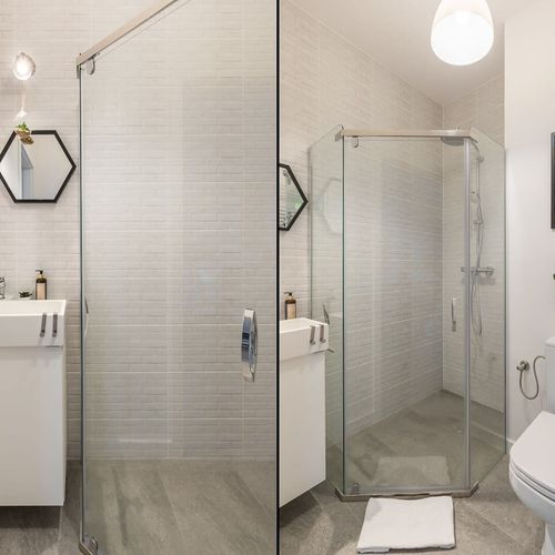 Apartament 4-osobowy z prysznicem cały dom z 1 pomieszczeniem sypialnianym