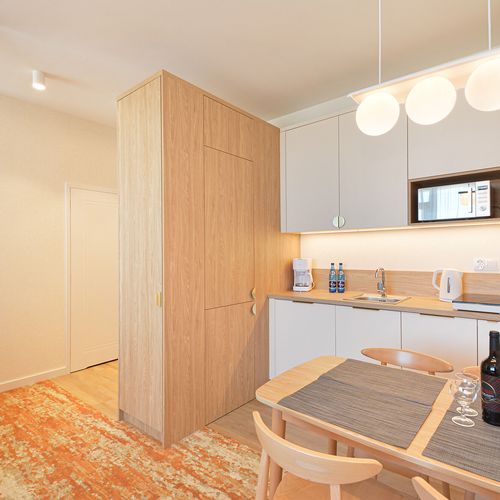 Apartament 4-osobowy z prysznicem cały dom z 2 pomieszczeniami sypialnianymi