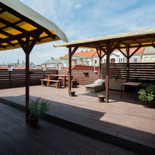 Apartament 4-osobowy z tarasem z panoramą (możliwa dostawka)