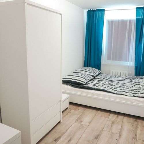 Apartament 6-osobowy z widokiem na rzekę z widokiem na port